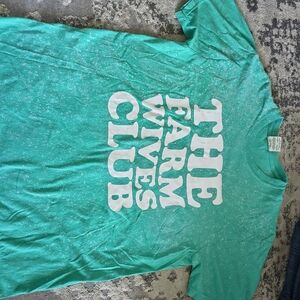 Comfort Colors Teal Graphic Short Sleeve Tee